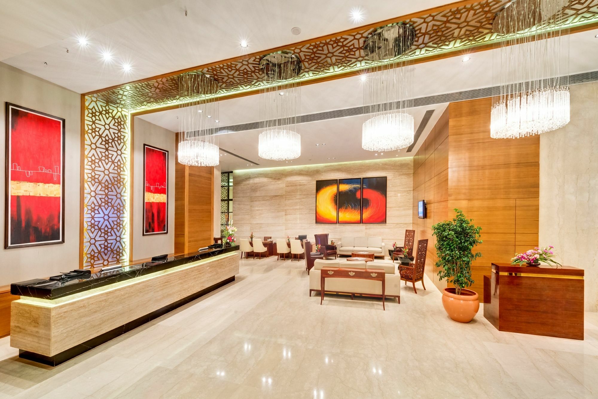 Pride Plaza Hotel, Kolkata Exterior photo Lobby